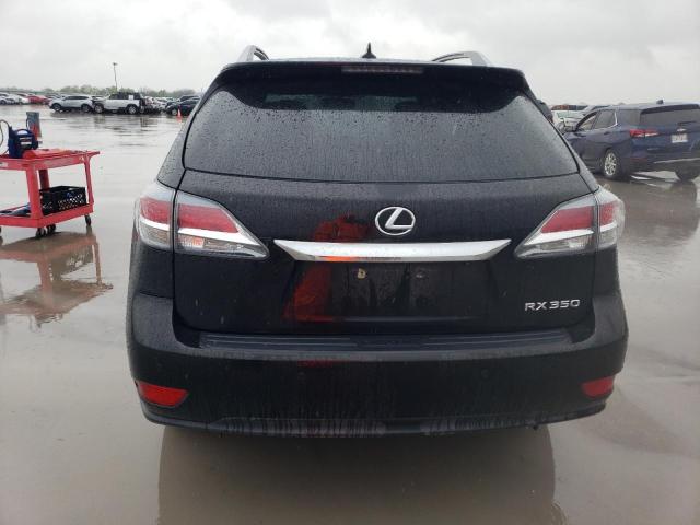 2T2ZK1BA5DC090086 - 2013 LEXUS RX 350 BLACK photo 6