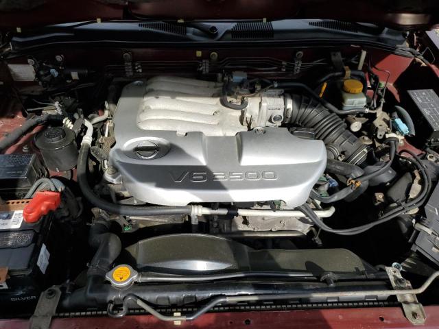 JN8DR09X43W711469 - 2003 NISSAN PATHFINDER LE მუქწითელი ფოტო 11