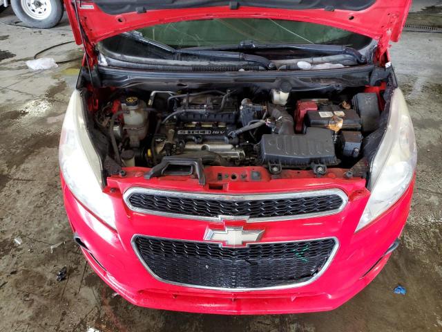 KL8CD6S98DC507371 - 2013 CHEVROLET SPARK 1LT RED photo 11