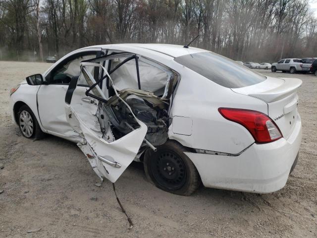 3N1CN7AP5HL842918 - 2017 NISSAN VERSA S WHITE photo 2