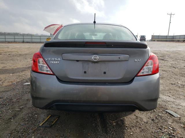 3N1CN7AP3KL877237 - 2019 NISSAN VERSA S GRAY photo 6