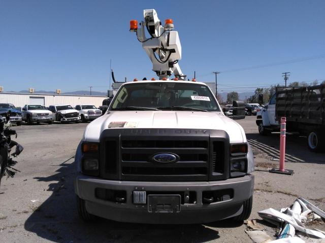 1FD4F46Y88EC94147 - 2008 FORD F450 SUPER DUTY WHITE photo 5