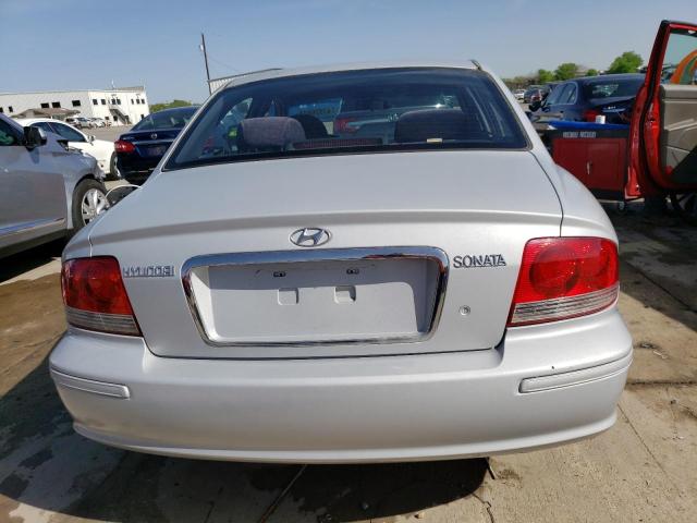 KMHWF35H22A708025 - 2002 HYUNDAI SONATA GLS SILVER photo 6