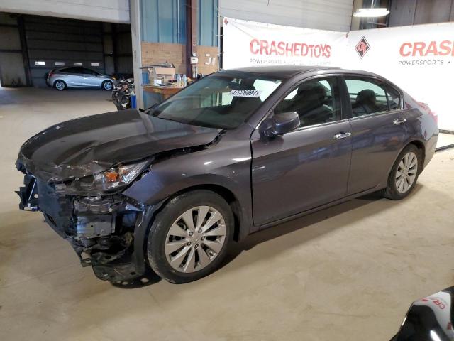 1HGCR2F79FA083757 - 2015 HONDA ACCORD EX GRAY photo 1