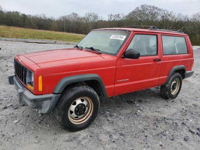 1J4FT27P6XL558034 - 1999 JEEP CHEROKEE SE RED photo 1