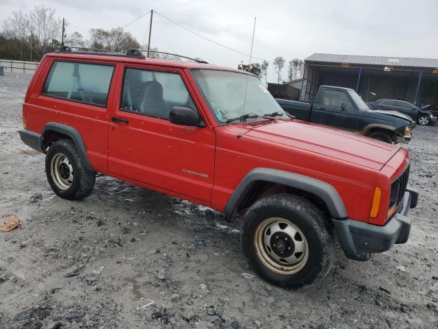 1J4FT27P6XL558034 - 1999 JEEP CHEROKEE SE RED photo 4