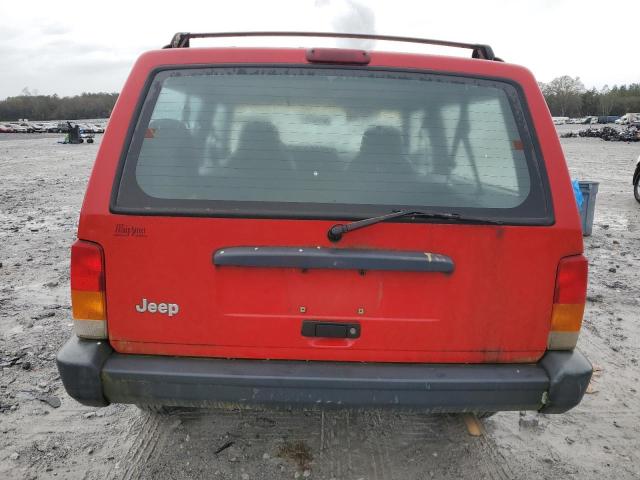 1J4FT27P6XL558034 - 1999 JEEP CHEROKEE SE RED photo 6