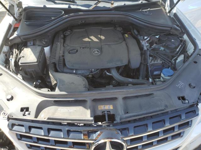 4JGDA5HBXEA395397 - 2014 MERCEDES-BENZ ML 350 4MATIC WHITE photo 12