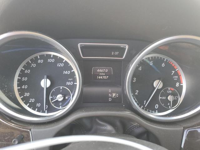 4JGDA5HBXEA395397 - 2014 MERCEDES-BENZ ML 350 4MATIC WHITE photo 9