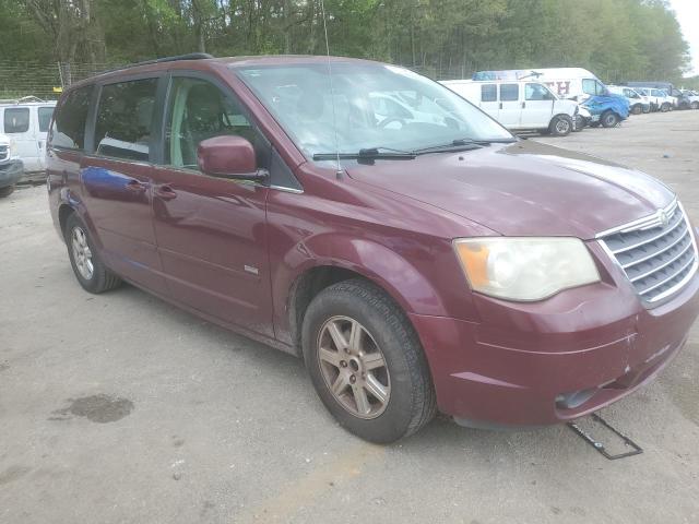 2A8HR54P48R696787 - 2008 CHRYSLER TOWN & COU TOURING 勃艮第红 照片 4