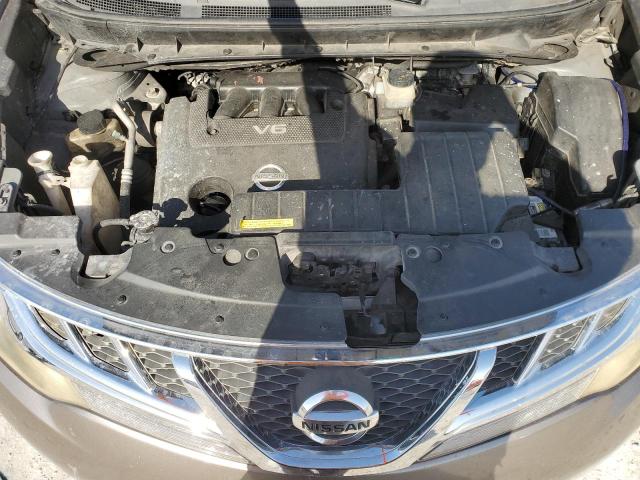 JN8AZ18W29W103444 - 2009 NISSAN MURANO S GOLD photo 12