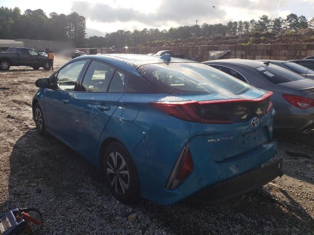 JTDKARFP5K3117086 - 2019 TOYOTA PRIUS PRIM 蓝色 照片 3