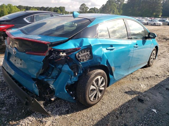 JTDKARFP5K3117086 - 2019 TOYOTA PRIUS PRIM 蓝色 照片 4