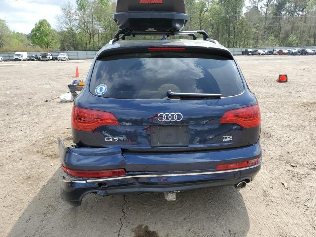 WA1VMAFE4ED005733 - 2014 AUDI Q7 PRESTIGE BLUE photo 6
