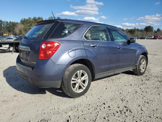 2GNFLCEK4D6266140 - 2013 CHEVROLET EQUINOX LS BLUE photo 3