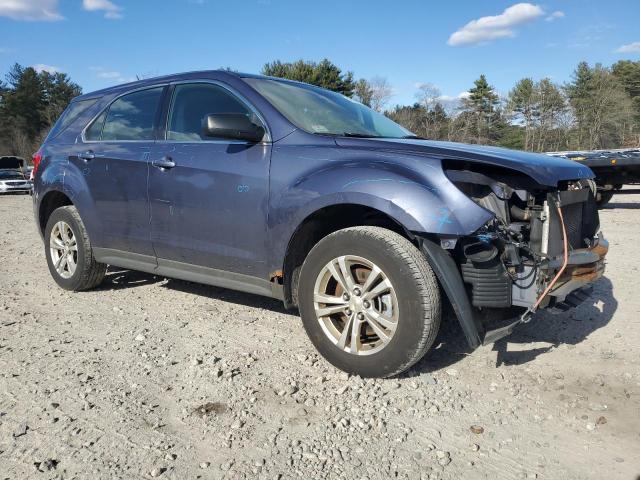 2GNFLCEK4D6266140 - 2013 CHEVROLET EQUINOX LS BLUE photo 4