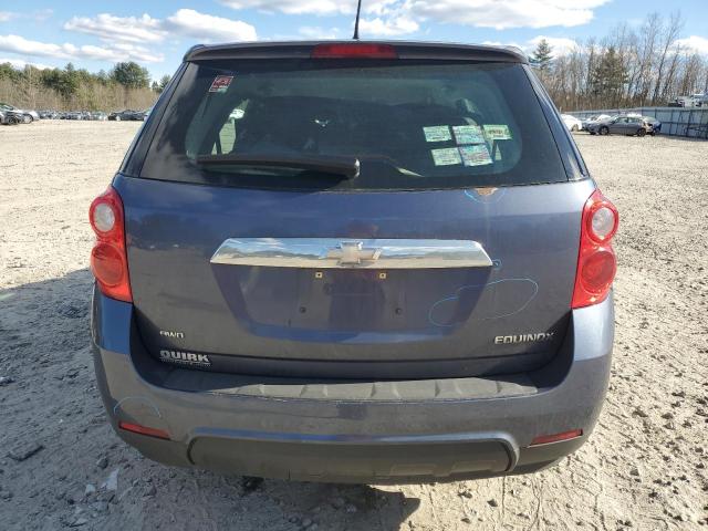 2GNFLCEK4D6266140 - 2013 CHEVROLET EQUINOX LS BLUE photo 6