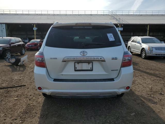 JTEEW44A282001046 - 2008 TOYOTA HIGHLANDER HYBRID LIMITED BEIGE photo 6