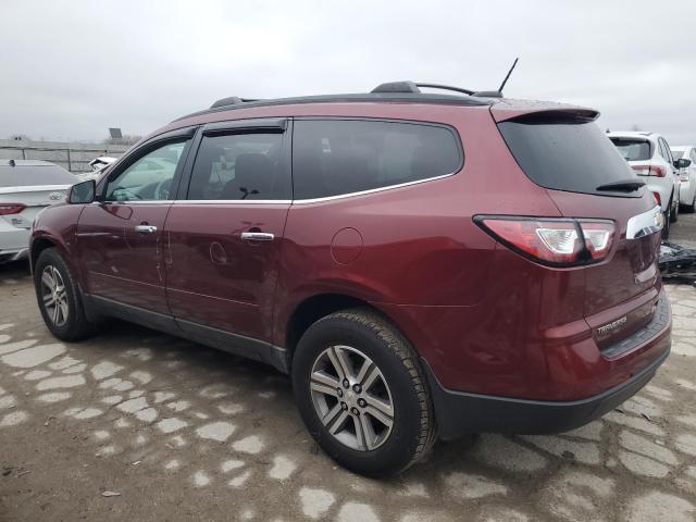 1GNKRGKD3HJ121450 - 2017 CHEVROLET TRAVERSE LT RED photo 2