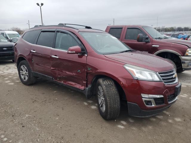 1GNKRGKD3HJ121450 - 2017 CHEVROLET TRAVERSE LT RED photo 4