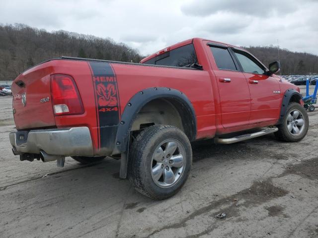 1D7RV1GT2AS216569 - 2010 DODGE RAM 1500 RED photo 3