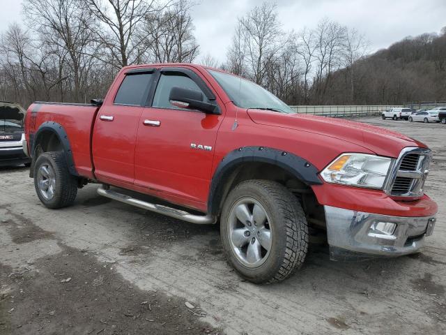 1D7RV1GT2AS216569 - 2010 DODGE RAM 1500 RED photo 4