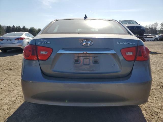 KMHDU4AD3AU931032 - 2010 HYUNDAI ELANTRA BLUE SILVER photo 6