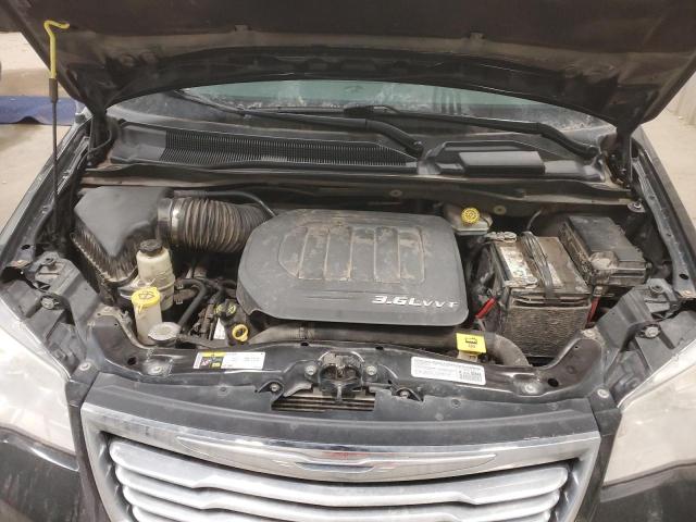 2C4RC1CG0ER373646 - 2014 CHRYSLER TOWN & COU TOURING L BLACK photo 12