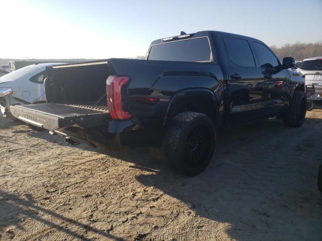 5TFNA5DB1PX087193 - 2023 TOYOTA TUNDRA CREWMAX PLATINUM Schwarz Foto 3