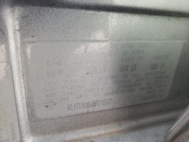 KL1TD5DE8BB219937 - 2011 CHEVROLET AVEO LS 银色 照片 12