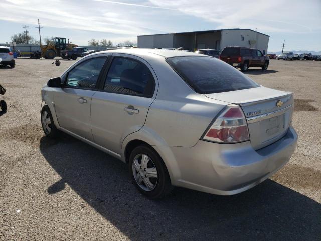 KL1TD5DE8BB219937 - 2011 CHEVROLET AVEO LS 银色 照片 2