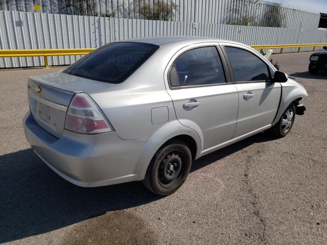 KL1TD5DE8BB219937 - 2011 CHEVROLET AVEO LS 银色 照片 3