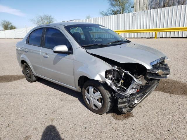 KL1TD5DE8BB219937 - 2011 CHEVROLET AVEO LS 银色 照片 4