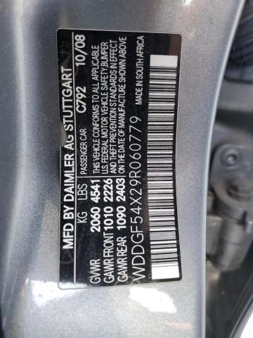 WDDGF54X29R060779 - 2009 MERCEDES-BENZ C 300 GRAY photo 12