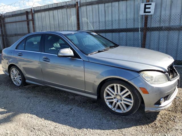 WDDGF54X29R060779 - 2009 MERCEDES-BENZ C 300 GRAY photo 4