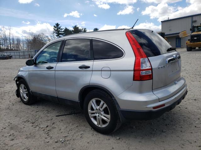 5J6RE4H51AL038007 - 2010 HONDA CR-V EX SILVER photo 2