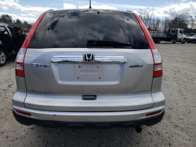 5J6RE4H51AL038007 - 2010 HONDA CR-V EX SILVER photo 6