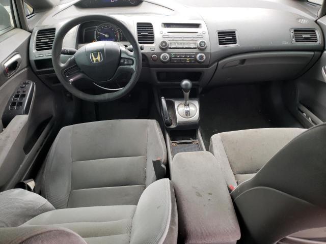 1HGFA46537L000411 - 2007 HONDA CIVIC GX SILVER photo 8