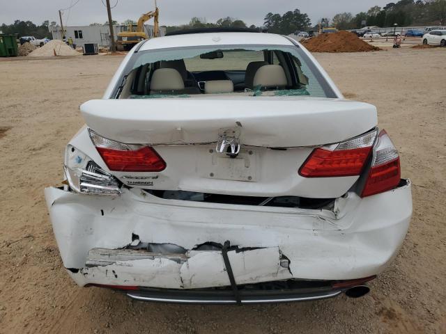 1HGCR2F85EA123128 - 2014 HONDA ACCORD EXL WHITE photo 6