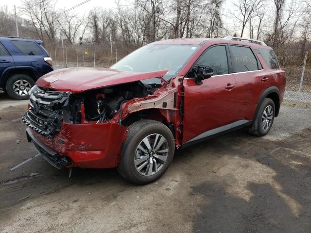 5N1DR3CC9PC214455 - 2023 NISSAN PATHFINDER SL RED photo 1