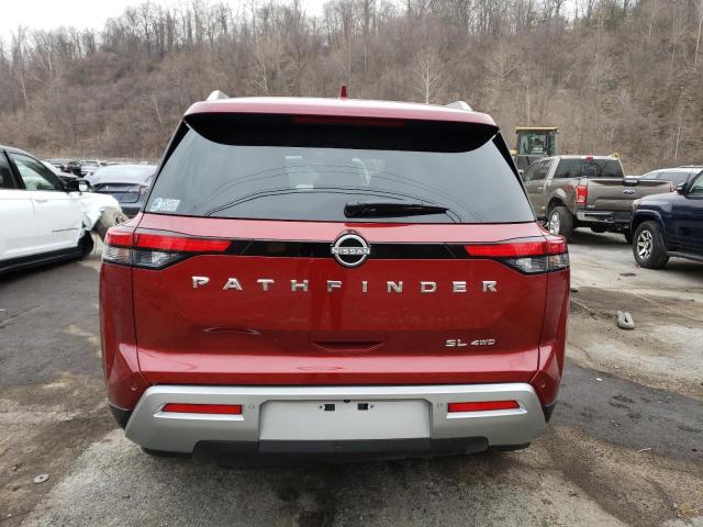 5N1DR3CC9PC214455 - 2023 NISSAN PATHFINDER SL RED photo 6