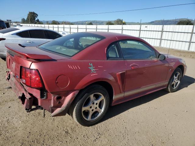 1FAFP40432F123524 - 2002 FORD MUSTANG RED photo 3