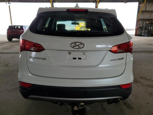 5XYZU3LA6DG068708 - 2013 HYUNDAI SANTA FE S WHITE photo 6