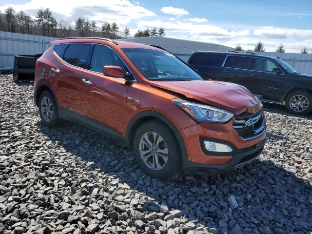 5XYZUDLB0FG300754 - 2015 HYUNDAI SANTA FE S ORANGE photo 4