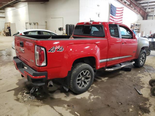 1GTH6BE39F1203617 - 2015 GMC CANYON SLE RED photo 3