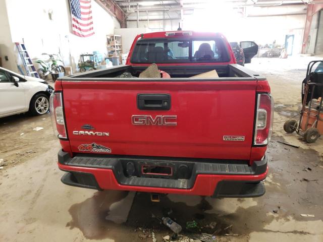 1GTH6BE39F1203617 - 2015 GMC CANYON SLE RED photo 6