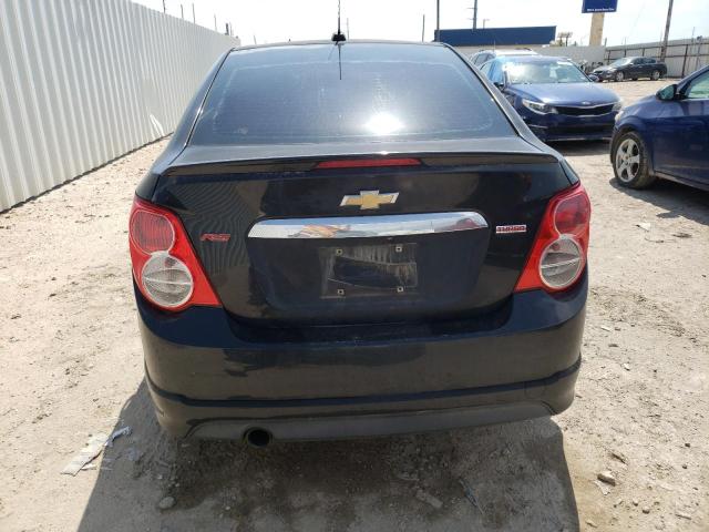 1G1JG5SB9F4152848 - 2015 CHEVROLET SONIC RS BLACK photo 6