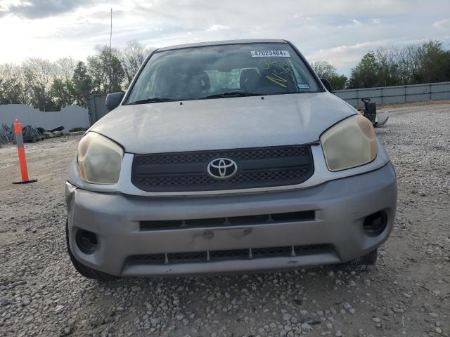 JTEGD20V640016635 - 2004 TOYOTA RAV4 GRAY photo 5