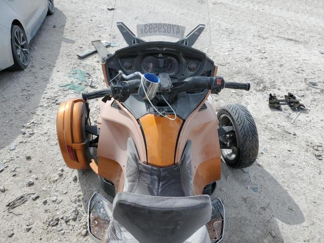 2BXNBDD12EV002489 - 2014 CAN-AM SPYDER ROA RT ORANGE photo 5