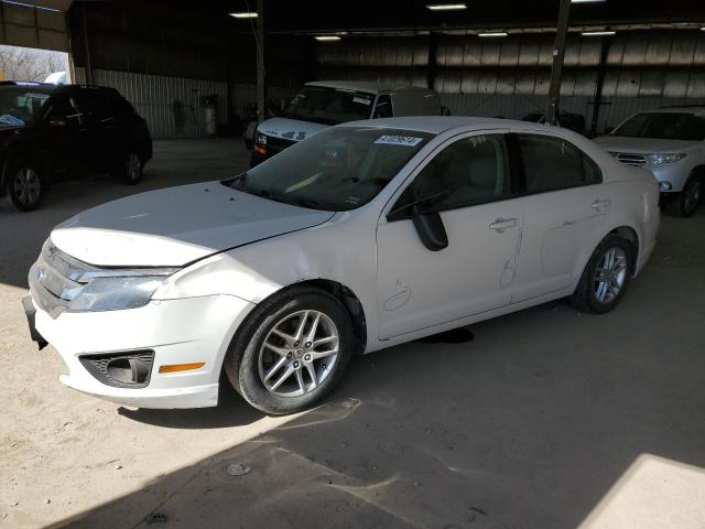 3FAHP0GA8BR268543 - 2011 FORD FUSION S WHITE photo 1